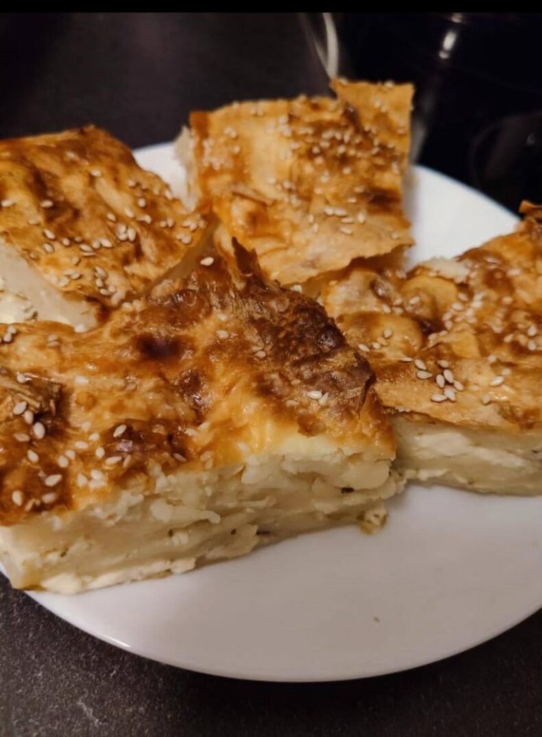 Börek mit Schafskäsefüllung