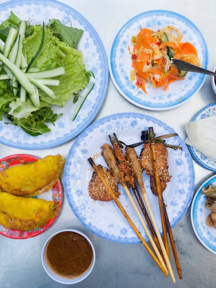 Hausgemachte Gerichte aus Vietnam